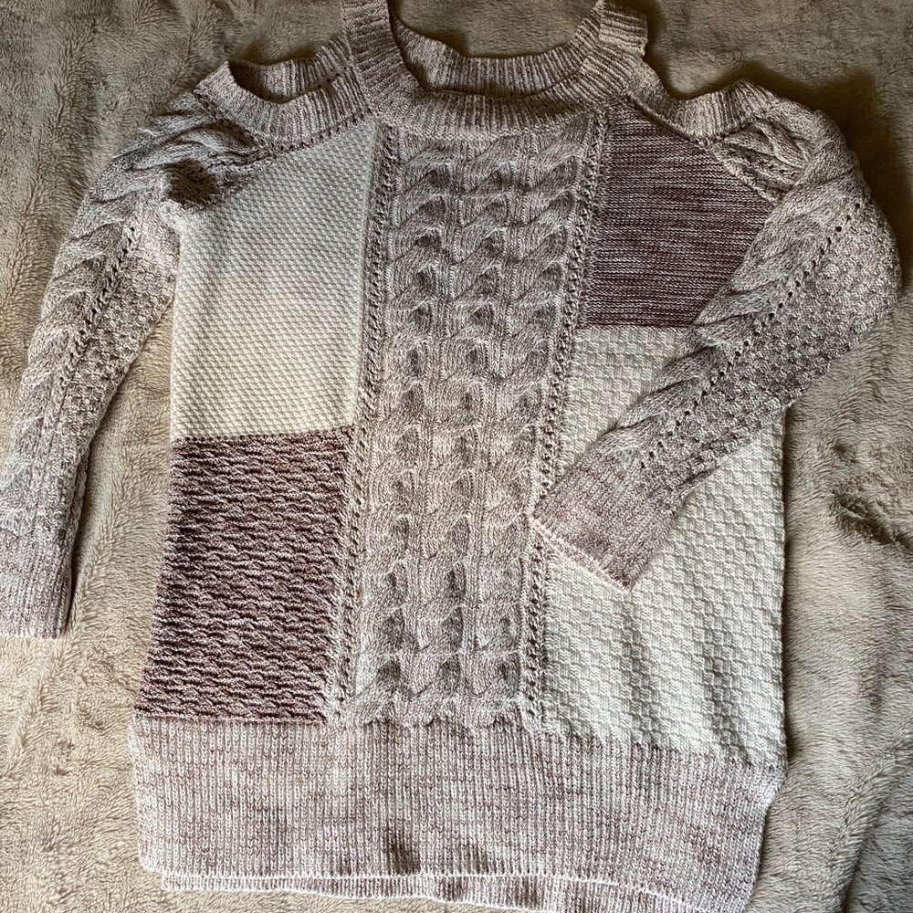 Cold Shoulder Sweater